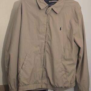 Ralph Lauren Khaki Lightweight Harrington Jacket